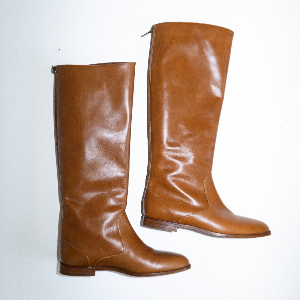 Doen Illaria Riding Boot in Whiskey Brown